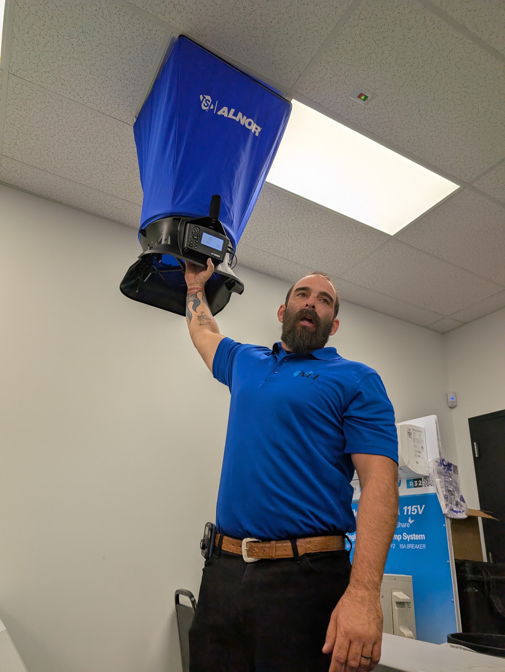 An illustration showing the importance of Airflow Measurement in ductwork to HVAC system efficiency.